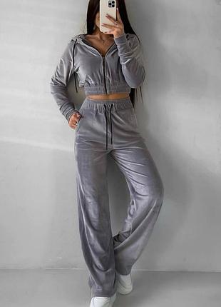 Топ💫 костюм велюр - 5 цветов 💫тренд сезона 💫