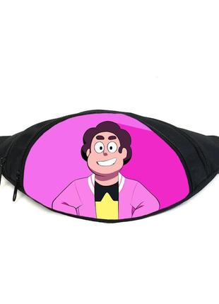 Поясна сумка бананка всесвіт стивена (gb- steven universe 013) gear bag чорна