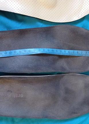 Стельки ортопедические кожа размер 44, 42, 404 фото
