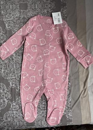 Чоловічок боді 6-9 міс новий