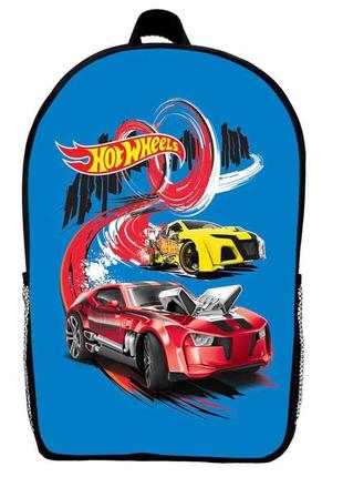 Рюкзак хотвилс детский (gear bag hot wheels mini 012) черный, 29 х 21 х 9 см