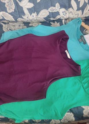 Боди трикотаж шелковистый, primark, tu. l, xl, 14p