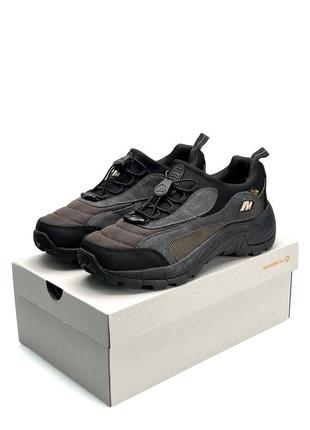 Кросівки чоловічі merrell moc evo 1trl x grey black термо-21* gore-tex
