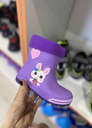 Резинові чобітки для дівчат