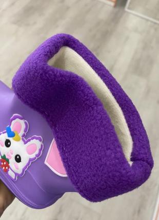 Резинові чобітки для дівчат