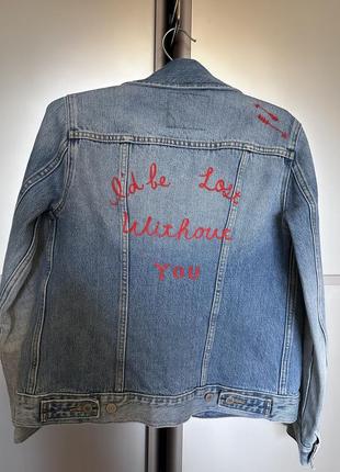 Джинсовий піджак levi’s ( xs)