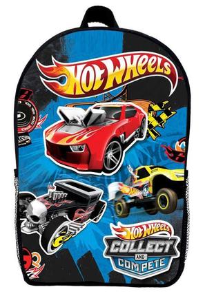 Рюкзак хотвилс детский (gear bag hot wheels mini 03) черный, 29 х 21 х 9 см1 фото
