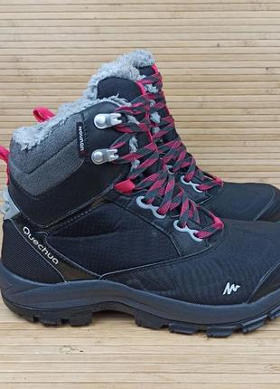 Зимові черевики quechua x-warm 500 novadry розмір 37 (23,5 см.)