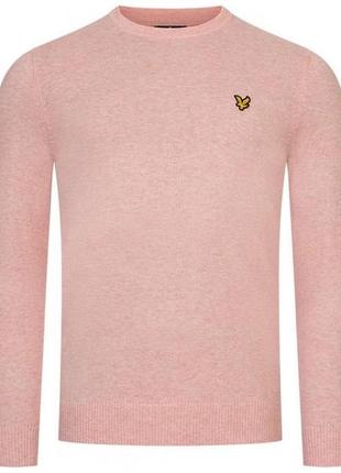 Толстовка светр lyle & scott merino crew men sweatshirt kn400vc-w426
