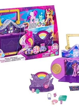 Ігровий набір my little pony музичний центр  closeout! musical mane melody playset