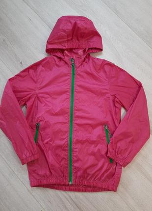 Спортивна куртка штормівка вітровка crane 152 см xxs/xs