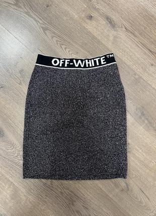 Вязаная юбка off-white