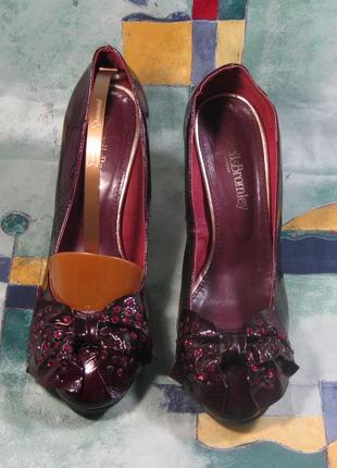 Russell & bromley туфли туфлы лодочки на каблуке 41