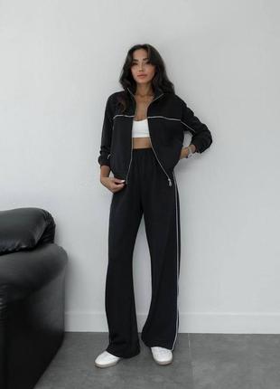 Качественный женский костюм трехнить петля kd-1744