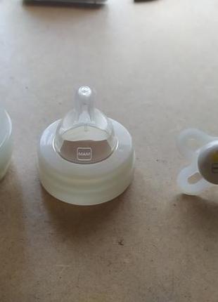 Бутылочка антиколиковая мам с пустышкой