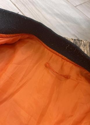 Винтажный бомбер ma1 alpha industries авиатор размер l