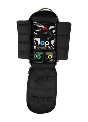 Польовий медичний рюкзак піксель для бойового медика ссо з боксами та ампульницею 21л стохід