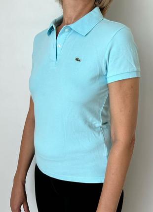 Lacoste оригинальная исключительная женская футболка поло