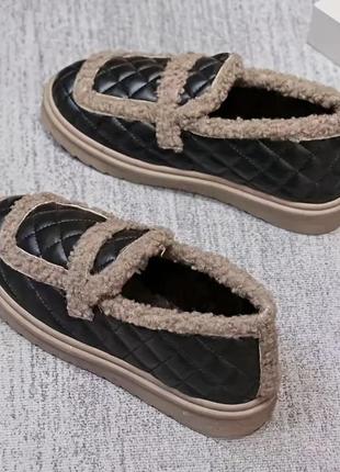 Нові теплі лофери розмір 39 устілка 23,5 см