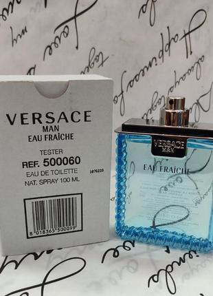 Мужская парфюмерия versace man eau fraiche 100 ml tester
