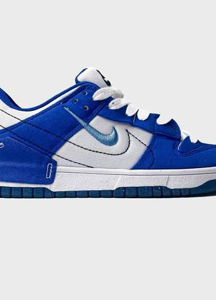 Кросівки nike dunk low disrupt 2 white university blue