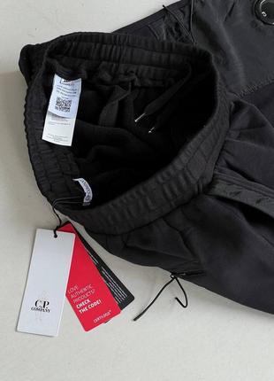 Хлопковые брюки c.p. company diagonal raised fleece