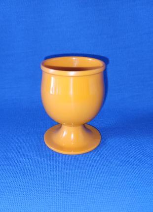 Подставка для яйца пластиковая оранжевая