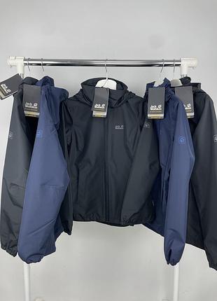 Жіноча вітровка куртка дощовик водонепроникна jack wolfskin оригінал2 фото