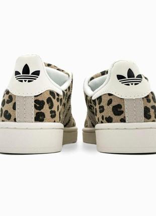 Женские кроссовки adidas campus 00s white leopard v / smb8 фото