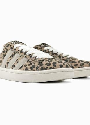 Женские кроссовки adidas campus 00s white leopard v / smb10 фото