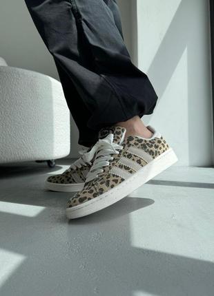 Женские кроссовки adidas campus 00s white leopard v / smb2 фото