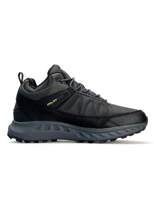 Мужские кроссовки merrell float pro black grey green3 фото