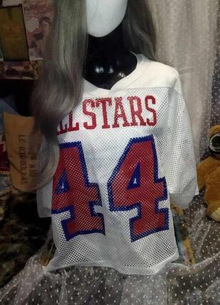 Крутая футболка сетка allsaints размер м\л