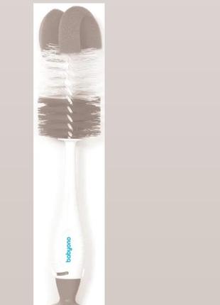 Babyono take care brush for bottles and teats щетка для чистки 2 в 1