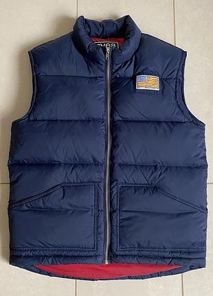 Пухова зимова чоловіча жилетка розмір м