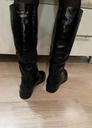 Чоботи жіночі, шкіра