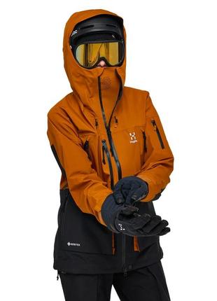 Трехслойная куртка haglofs gore-tex vassistarx jacket women трекинговая оутдор