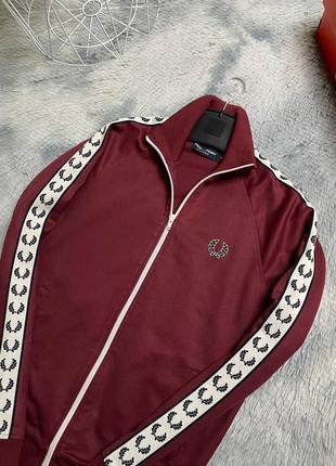 Олимпийка на лампасах фред перри кофта худи штаны костюм fred perry кофта худи штаны fred perry