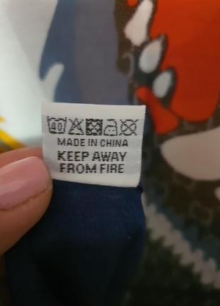 Большой шелковый шарф палантин