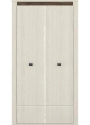 Шафа для одягу в спальню гербор селена szf2d ясен сніжний (grb-1428)