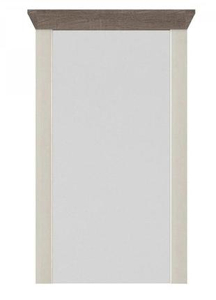 Зеркало настенное гербор марсель lus68 ясен снежный + дуб сонома трюфель (grb-1096)