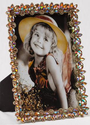Фоторамка "самоцветы" (12*17 см, ф - 10*15 см) elisey
