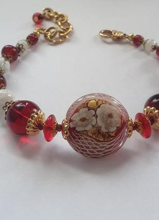 Браслет муранське скло