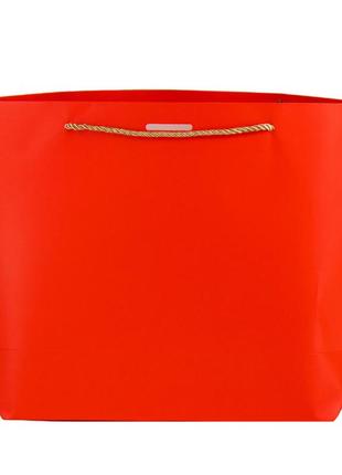 Подарочный пакет "элегантный пакет", красный, 42*27 см elisey