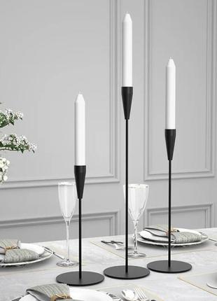 Набір з 3 підсвічників "світло в темряві", 32,5*27,5*23 см elisey