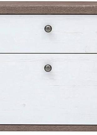 Тумба прикроватная гербор тина kom2s сосна каньон + дуб сонома трюфель (grb-1375)