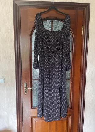 Длинное платье большого размера