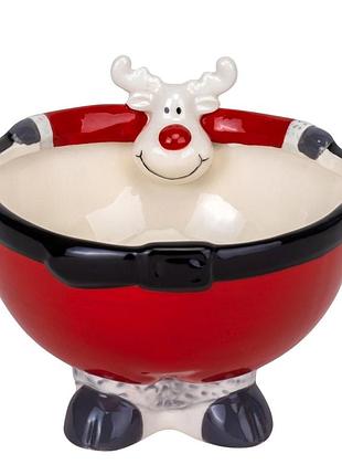 Піала "різдвяний олень", 17*13,5 см elisey