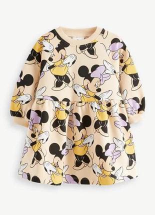Платье флис микки минные маус h&amp;m disney