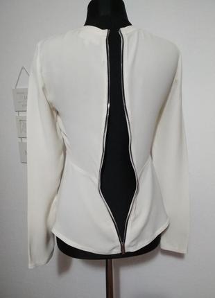100% шелк люкс бренд шелковая блузка с баской супер качество!!!9 фото